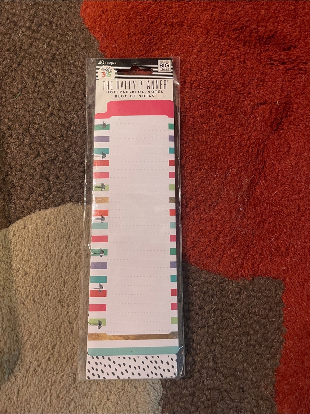NWT The Happy Planner notepad